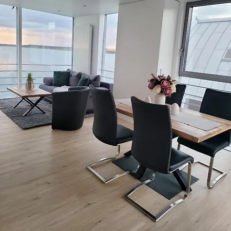 Apartman Schwimmende Ferienwohnung Rooftop 13 Elsterheide